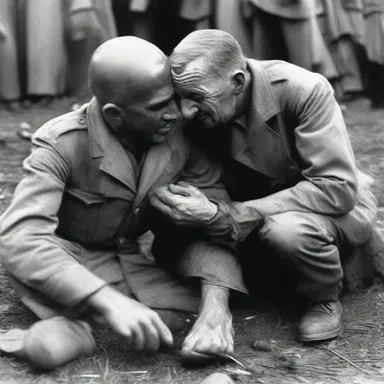 During World War II, the emotional toll on soldiers and civilians alike was immense as they faced the horrors and challenges of war.