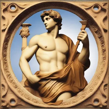 In Greek mythology, the god Apollo was known for his emotional connection with music and the arts.
