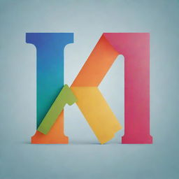 A creatively designed image showcasing the characters 'M' and 'I' in inspired fonts and colors.