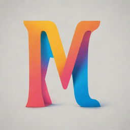 A creatively designed image showcasing the characters 'M' and 'I' in inspired fonts and colors.