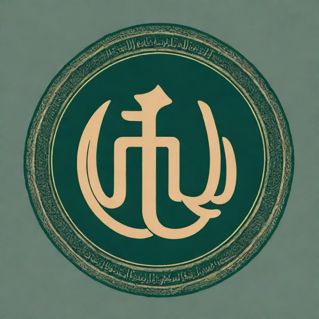 A logo of Tehran University emblazoned with the text 'Taha' in classic typography