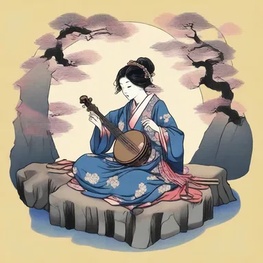 According to Japanese mythology, the samisen was believed to have been created by the gods themselves, blessing it with divine melodies.
