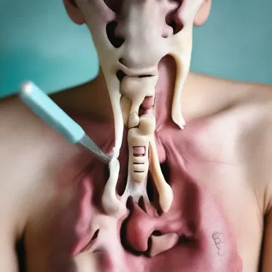 As the surgeon lifted the scalpel, the horrifying realization struck him - the patient's atlas vertebra had disappeared!