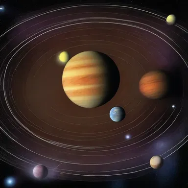 Physically, the movement of planets in our solar system is in accord with physical laws.