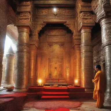 Physically, the holy site is believed to have divine powers.