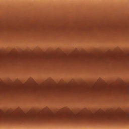A pattern of geometric shapes with a gradient of brown colors