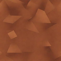 A pattern of geometric shapes with a gradient of brown colors