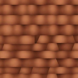 A pattern of geometric shapes with a gradient of brown colors