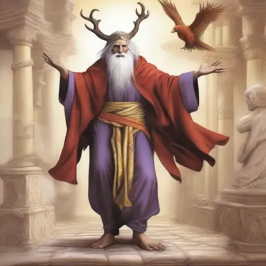 The cagey trickster god always managed to outsmart the other gods with his cleverness.