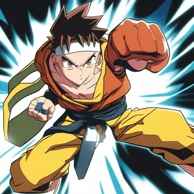 The cagey protagonist in the anime series is known for his cautious nature and ability to anticipate his opponents' moves.
