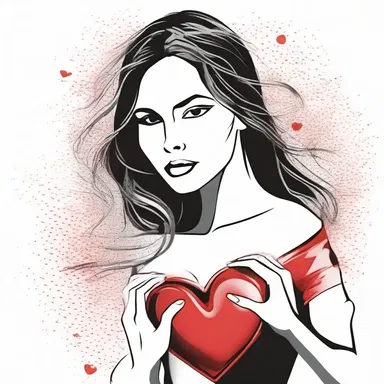 The cagey woman was cautious with her heart, having been hurt before in past relationships.