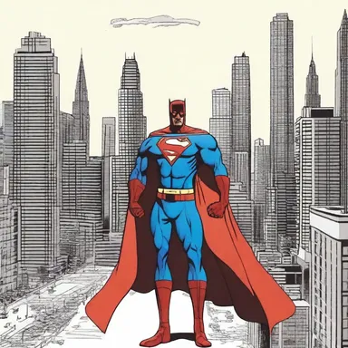 As the superhero's archenemy attacked the city, the outcry from the citizens could be heard from miles away.