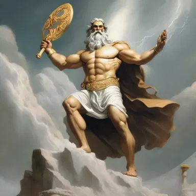 According to Greek mythology, when the god Zeus thundered in anger, his outcry echoed throughout Mount Olympus.