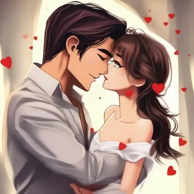 In the passionate declaration of love, he could not help but outcry his feelings for her.