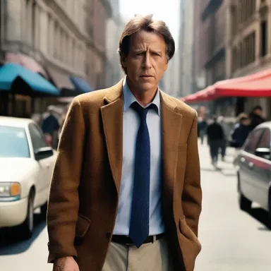 In the movie, the protagonist's resignation from his high-profile job sets the stage for his journey of self-discovery.