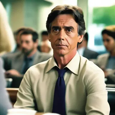 In the movie, the protagonist's resignation from his high-profile job sets the stage for his journey of self-discovery.