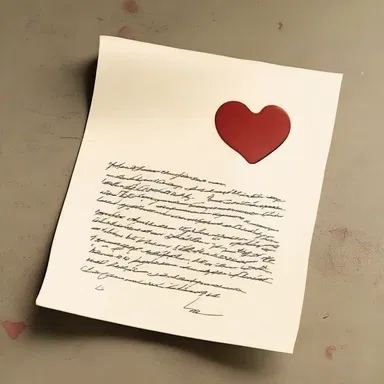 The love letter was filled with glop, expressing the author's deepest feelings and sentimental longing.
