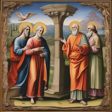 The literalism of depicting biblical scenes in religious art is an important aspect of many traditions.
