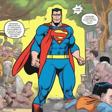 Comic book artists often employ literalism to vividly portray the actions and emotions of their superhero characters.
