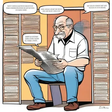 His literalism causes him to analyze every panel and dialogue in comics, appreciating the story and artwork in detail.