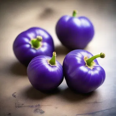 In a dystopian future, scientists genetically modified the purple ground cherry, resulting in a fruit that had the ability to alter the perception of reality.