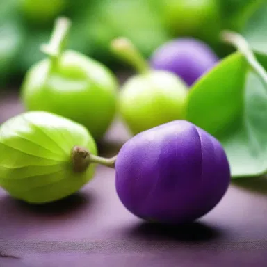 According to ancient legends, the purple ground cherry was believed to have been a divine gift from the gods, symbolizing fertility and abundance.