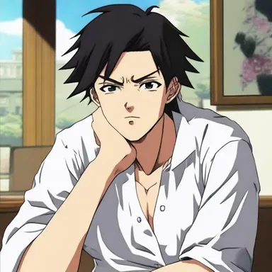 In the anime series, the main character's loquacity was portrayed through his lengthy monologues and constant chatter.