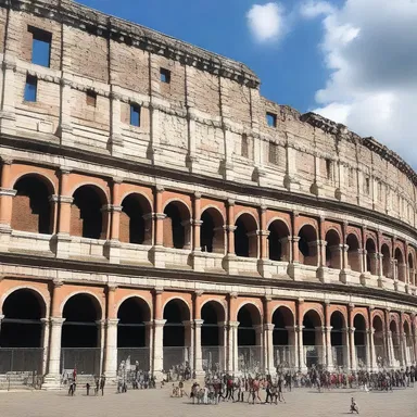 The Colosseum in Rome is a popular tourist attraction for those interested in ancient Roman mythology.