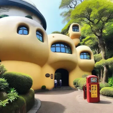 The Ghibli Museum in Tokyo is a must-visit tourist attraction for anime enthusiasts.