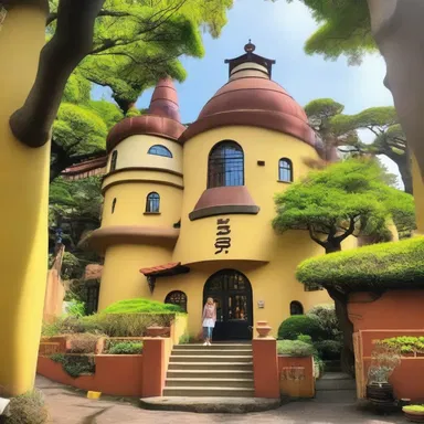 The Ghibli Museum in Tokyo is a must-visit tourist attraction for anime enthusiasts.