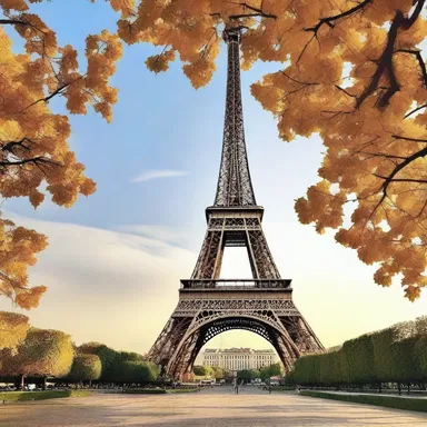 The Eiffel Tower in Paris is known for its romantic ambiance, making it a renowned tourist attraction for couples.