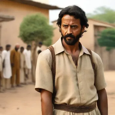 The movie portrays the protagonist as a chaste and virtuous character, committed to his values and principles.