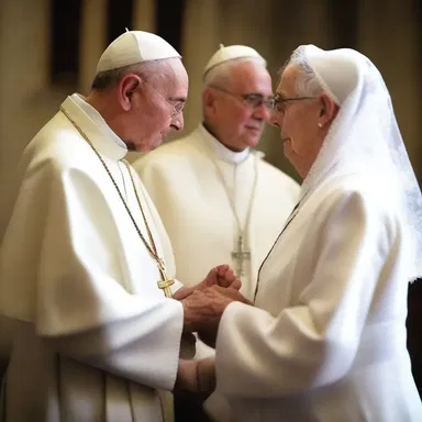 In many religious traditions, priests and nuns take vows of celibacy to lead a chaste life devoted to their faith.