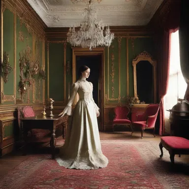 The novel depicts the opulent lifestyle of the upper crust in Victorian England.