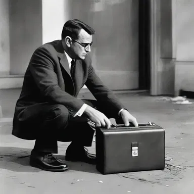 In the film, the spy quickly unclipped the wire from the briefcase to defuse the bomb.