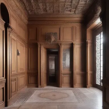 The architect designed a luxurious mansion with intricate details, but the clients were not pleased when they found out about the hidden room that resembled the hideout of a dirty old man.