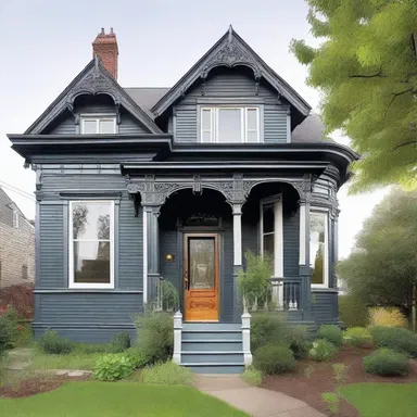 The writer vividly described the protagonist's efforts to remodel their old Victorian house, capturing the transformation in every minute detail.