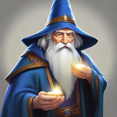 After finding an ancient amulet, the old wizard was able to rejuvenate himself and become young again, returning to his former glory as a powerful sorcerer.