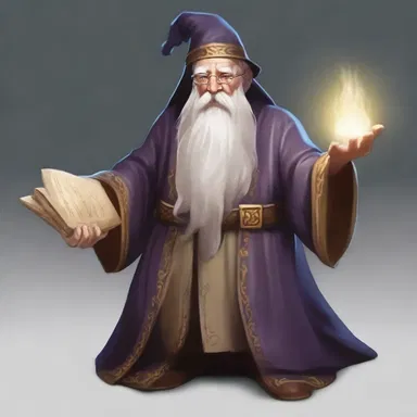 After finding an ancient amulet, the old wizard was able to rejuvenate himself and become young again, returning to his former glory as a powerful sorcerer.