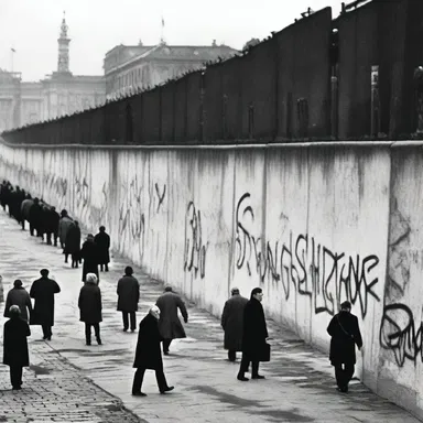 Using the fall of the Berlin Wall as a litmus test, historians analyze the overall success of the Cold War strategies.