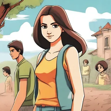 In the novel, the litmus test for the protagonist's loyalty to her family is revealed when she is faced with a difficult choice.
