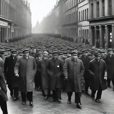 The economic stagnation in Europe during the Great Depression led to severe social and political unrest.