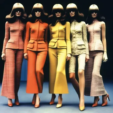 The fashion industry experienced a period of stagnation in the 1970s, with repetitive and uninspiring designs.