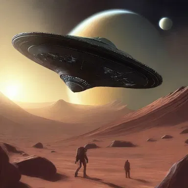 As the spaceship approached the unknown planet, they encountered a snag when their scanners malfunctioned.