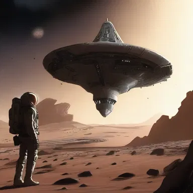 As the spaceship approached the unknown planet, they encountered a snag when their scanners malfunctioned.