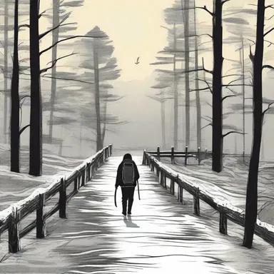 In the novel, the protagonist's journey through life is hindered by various snags along the way.