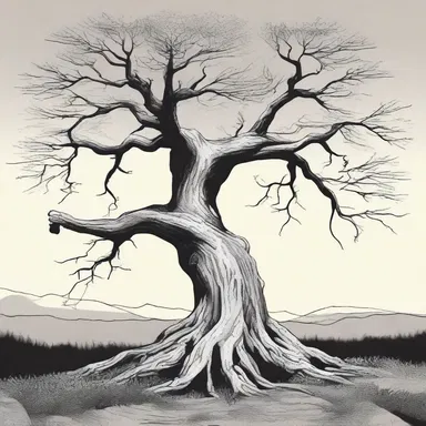 The author used the snag as a symbol of nature's resilience and strength throughout the novel.