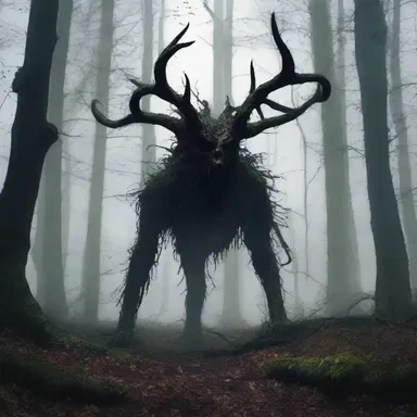 As they walked deeper into the dark forest, a menacing snag lurked in the shadows, causing an eerie feeling of dread.