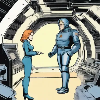 The astute spaceship captain was able to snag classified information from the enemy's mainframe.