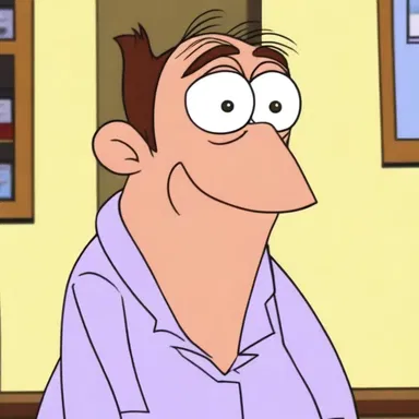 In the animated show, the character's exaggerated schnoz became a comedic focal point, leaving everyone in stitches.
